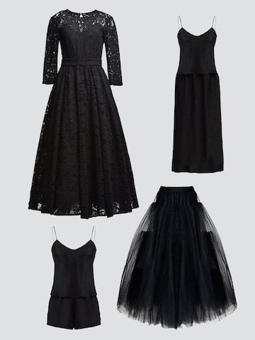 Robe de cocktail 'Vicktoria' MATSOUR’I en noir