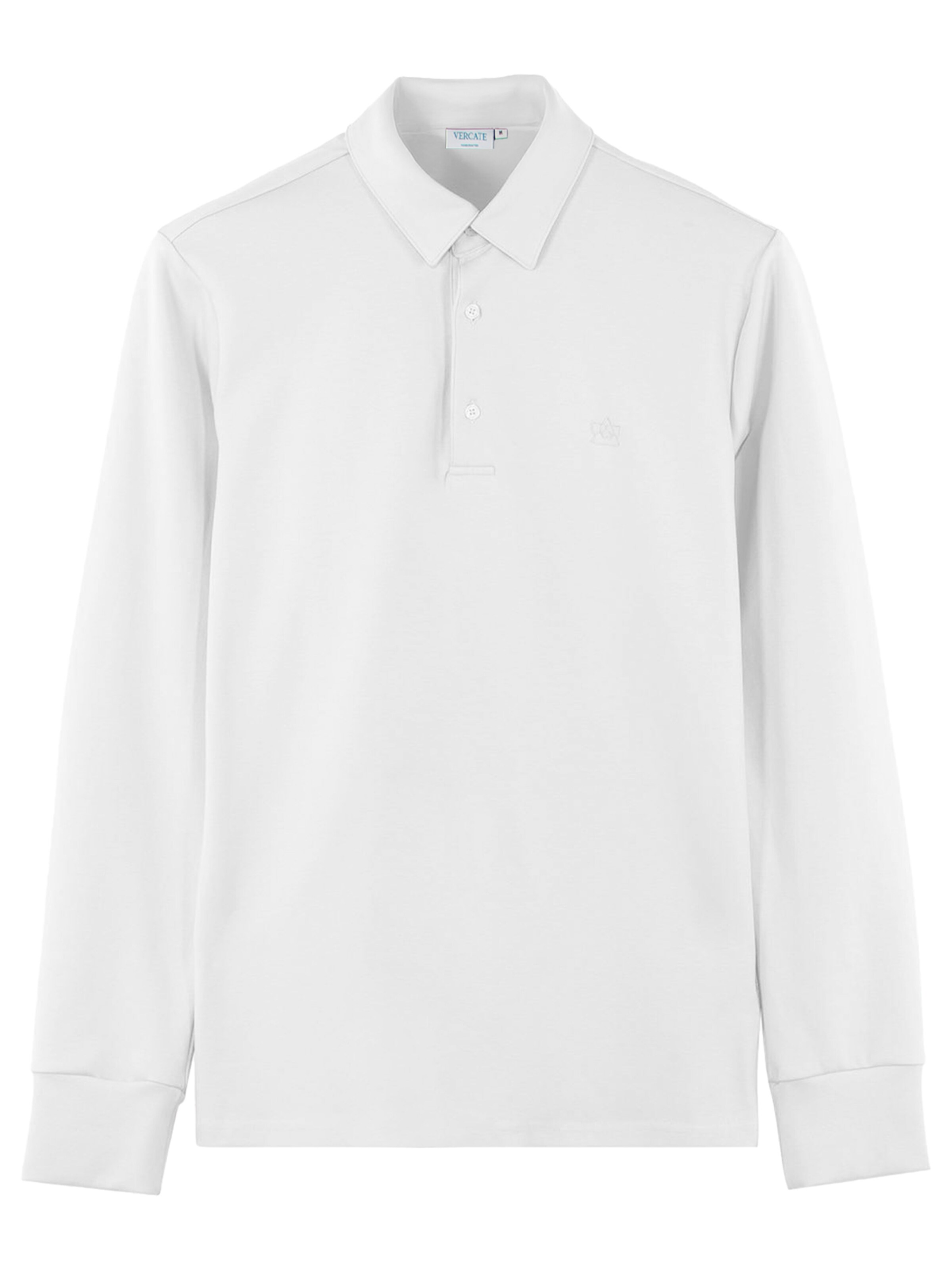 Maglietta 'No. 21' di Vercate in bianco: frontale