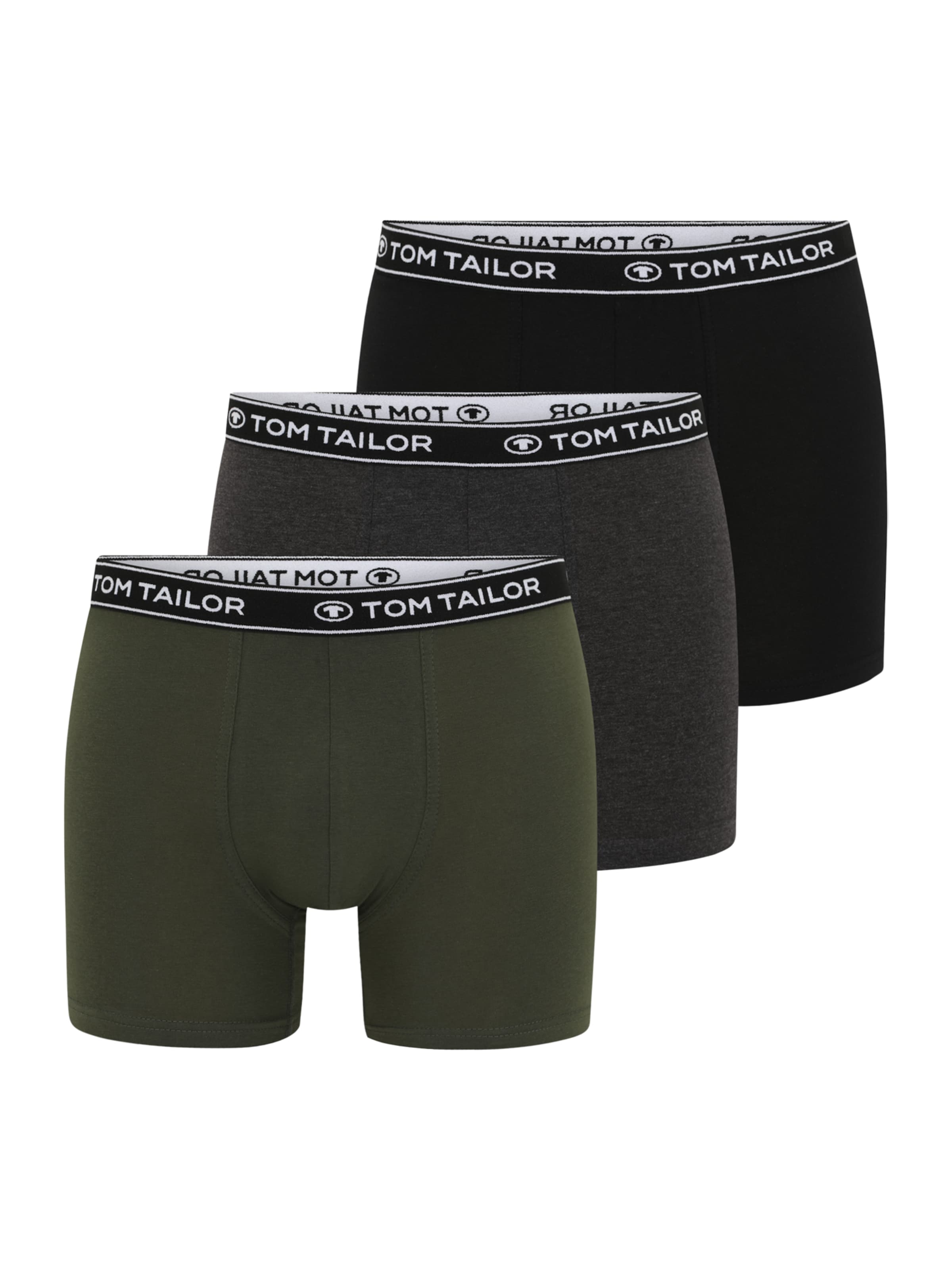 TOM TAILOR Boxershorts in Grau: Vorderseite