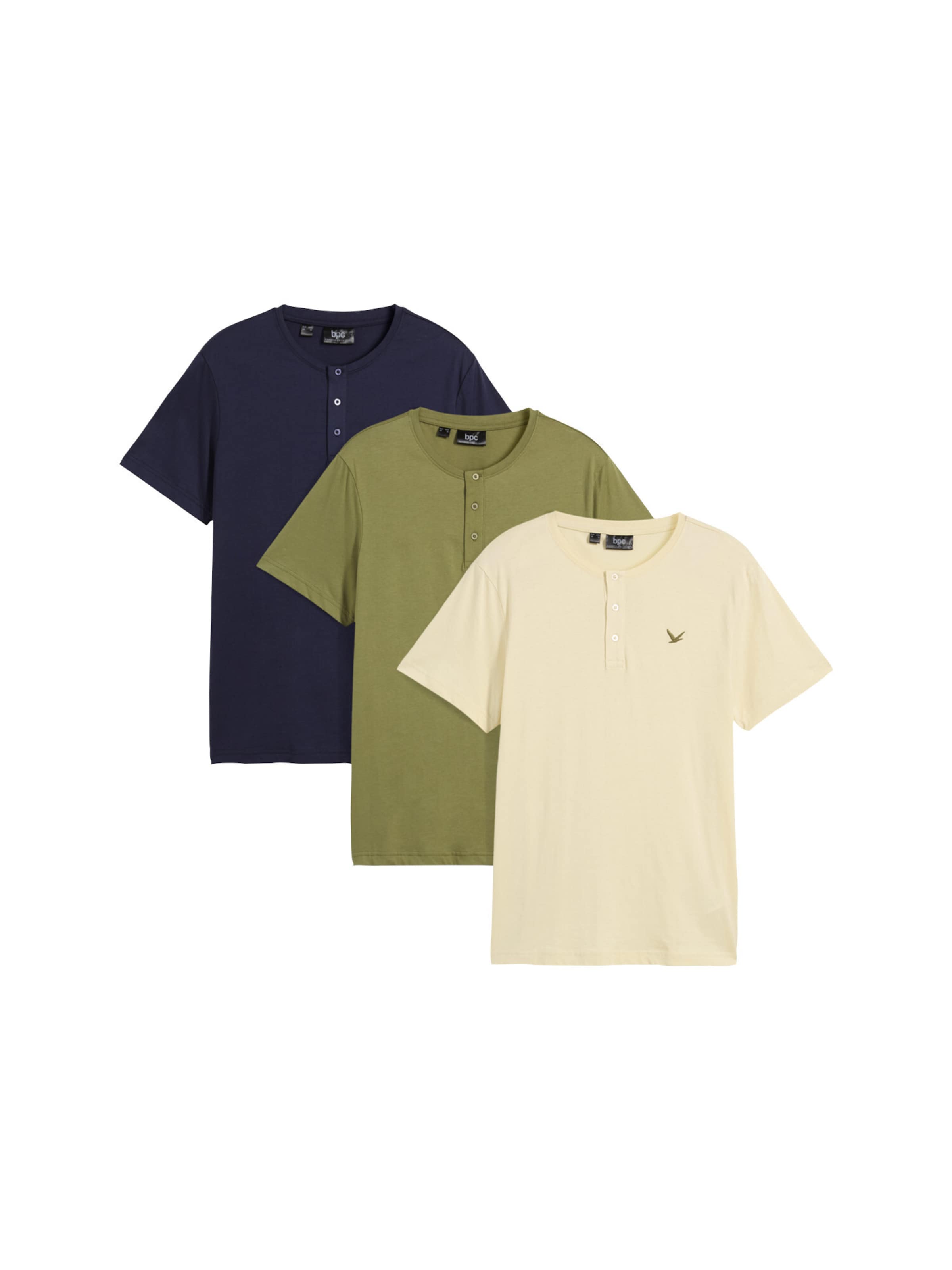 bonprix T-Shirt in Beige: Vorderseite