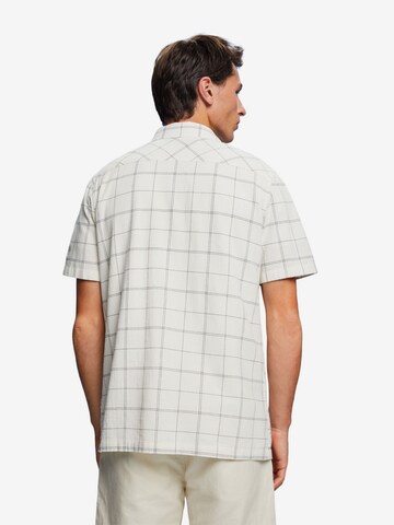 ESPRIT Regular fit Button Up Shirt in Beige