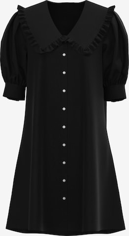 VERO MODA Shirt dress 'Luna' in Black: front