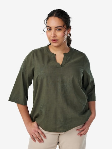 ZizziBluza 'Cananna' - zelena boja: prednji dio