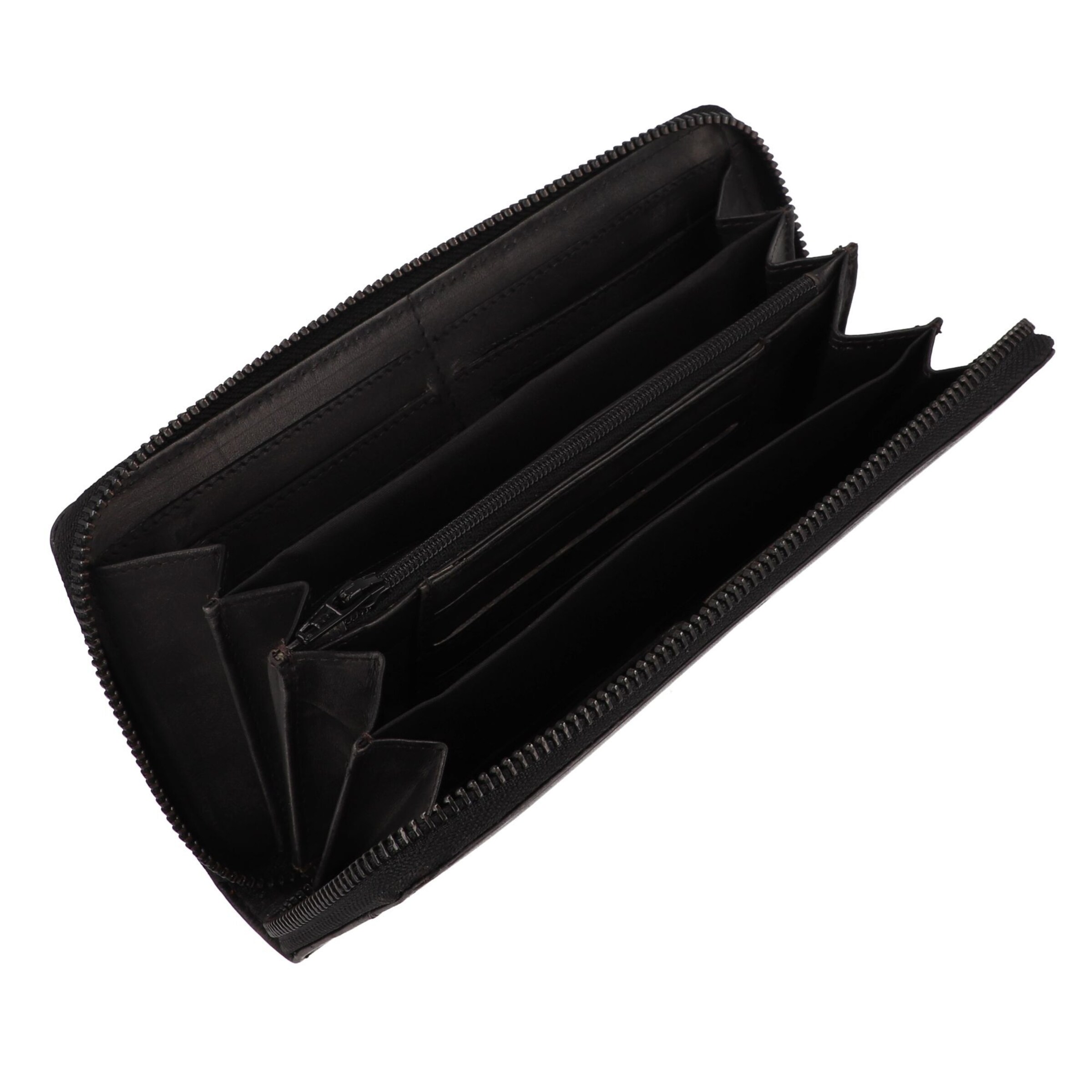 GREENBURRY Wallet 'Destressed' in Black