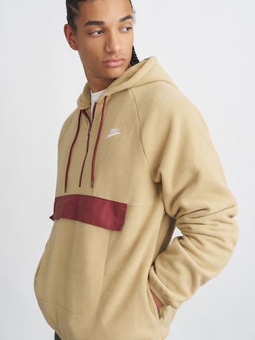 Nike Sportswear Пуловер 'Club' в бежово