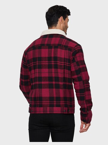 Veste mi-saison 'Philip' Threadbare en rouge