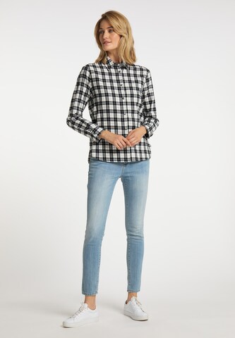 usha BLUE LABEL Blouse in Zwart