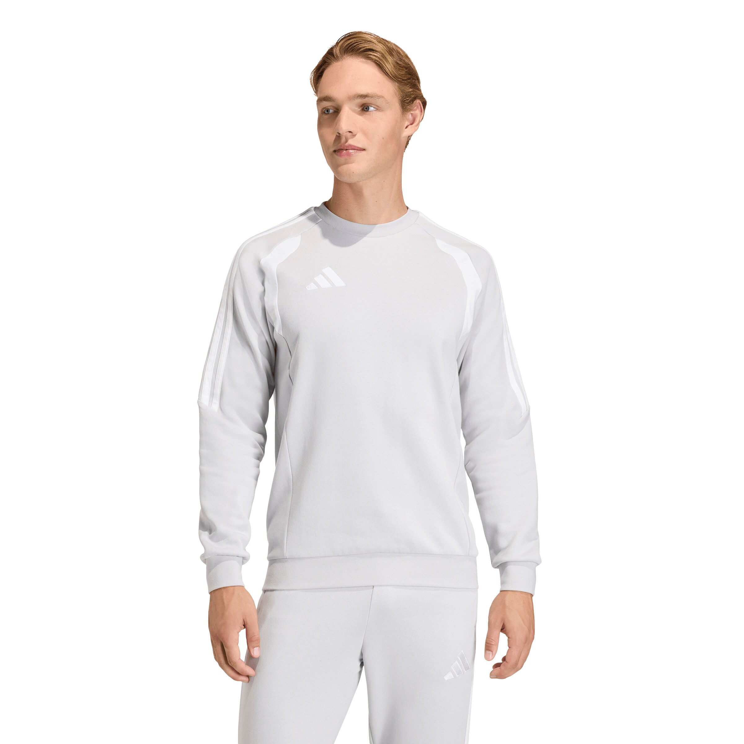 ADIDAS PERFORMANCE Športová mikina 'TIRO26' - Sivá: predná strana