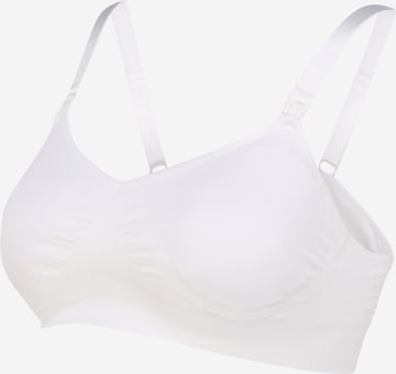 BOOB Nursing Bra in White: front