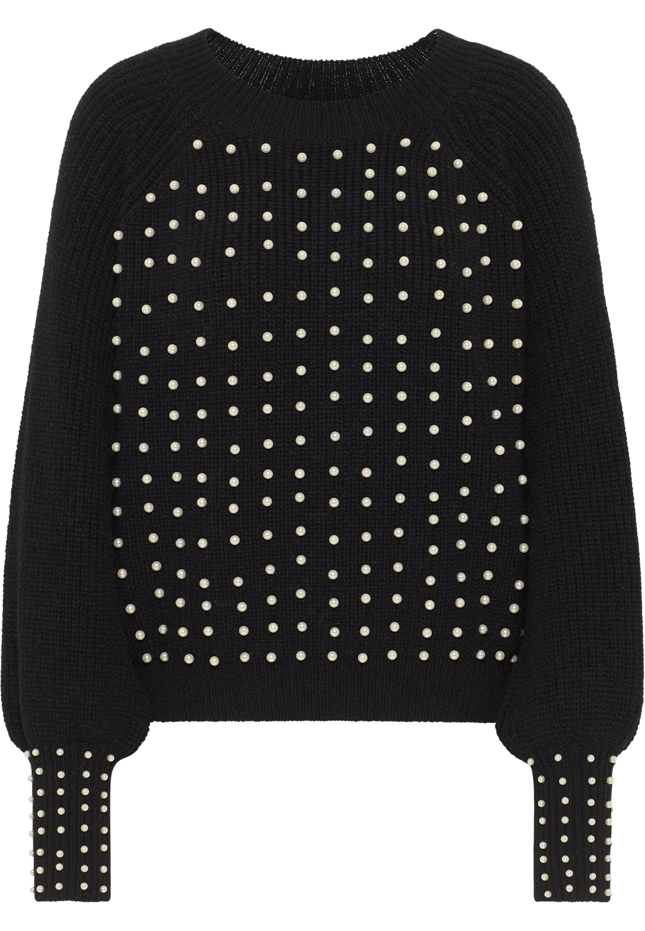 faina Pullover in Schwarz: Vorderseite