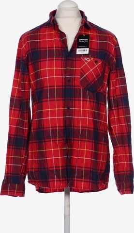 Tommy Jeans Hemd L in Rot: predná strana