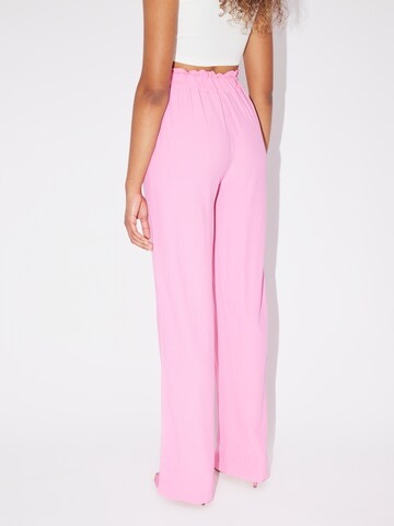 Wide leg Pantaloni 'Celina' di LeGer by Lena Gercke in rosa