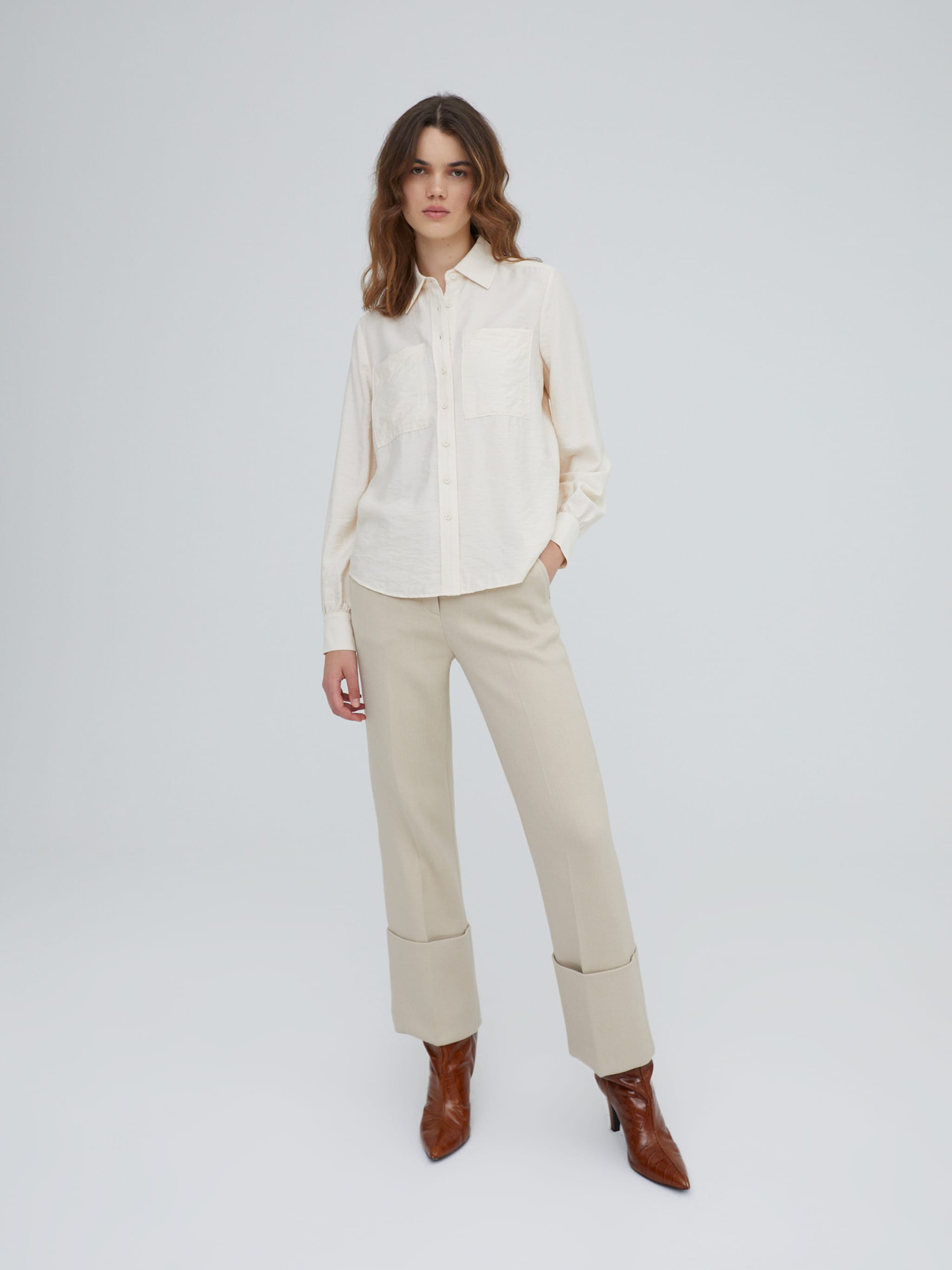 EDITED Produkte Bluse 'Stephanie' creme
