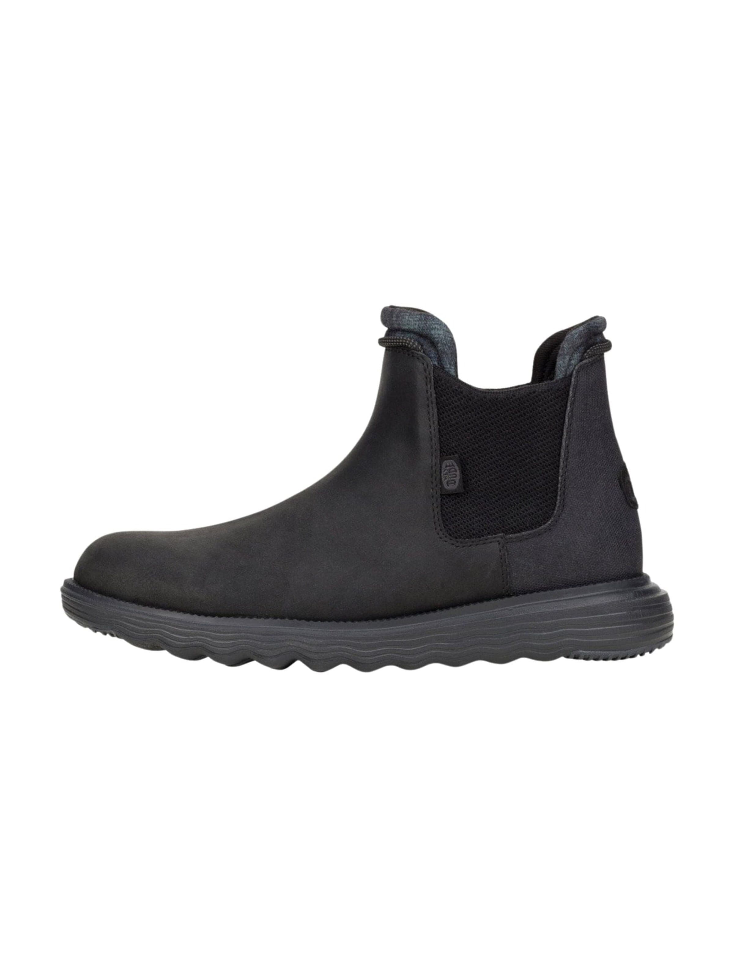 Chelsea Boots 'Branson classic' HEY DUDE en noir : devant
