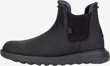 HEY DUDE Chelsea Boots 'Branson classic' in Black: front