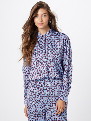 MSCH COPENHAGEN Bluse 'Myrina' in Blau: predná strana