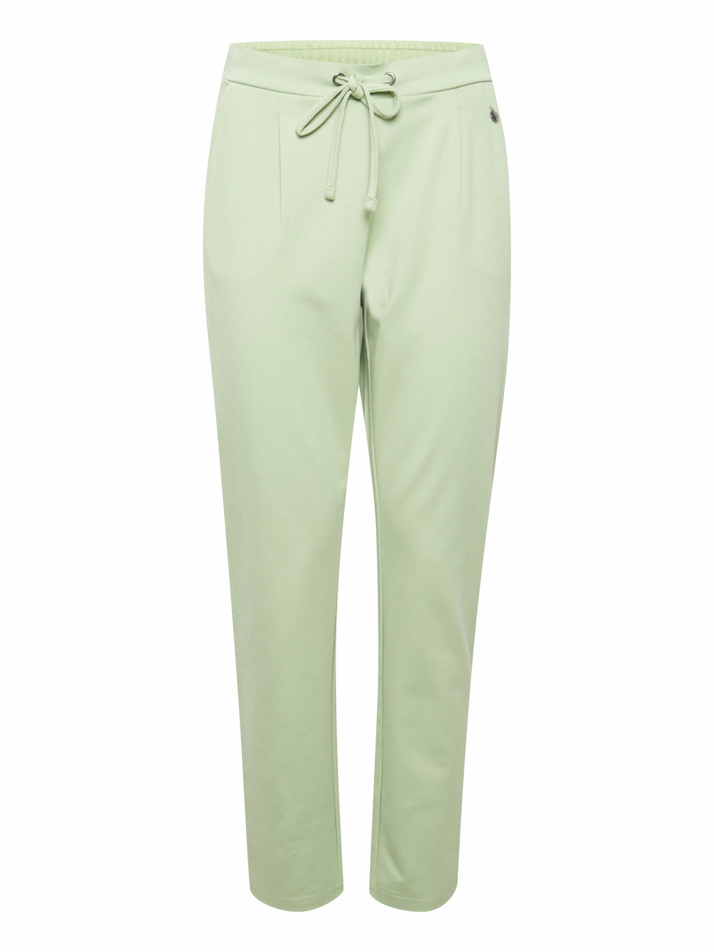 Pantalon à pince 'FRZastretch' Fransa en vert : devant