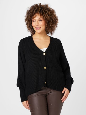 Cardigan 'CLARE' ONLY Carmakoma en noir : devant