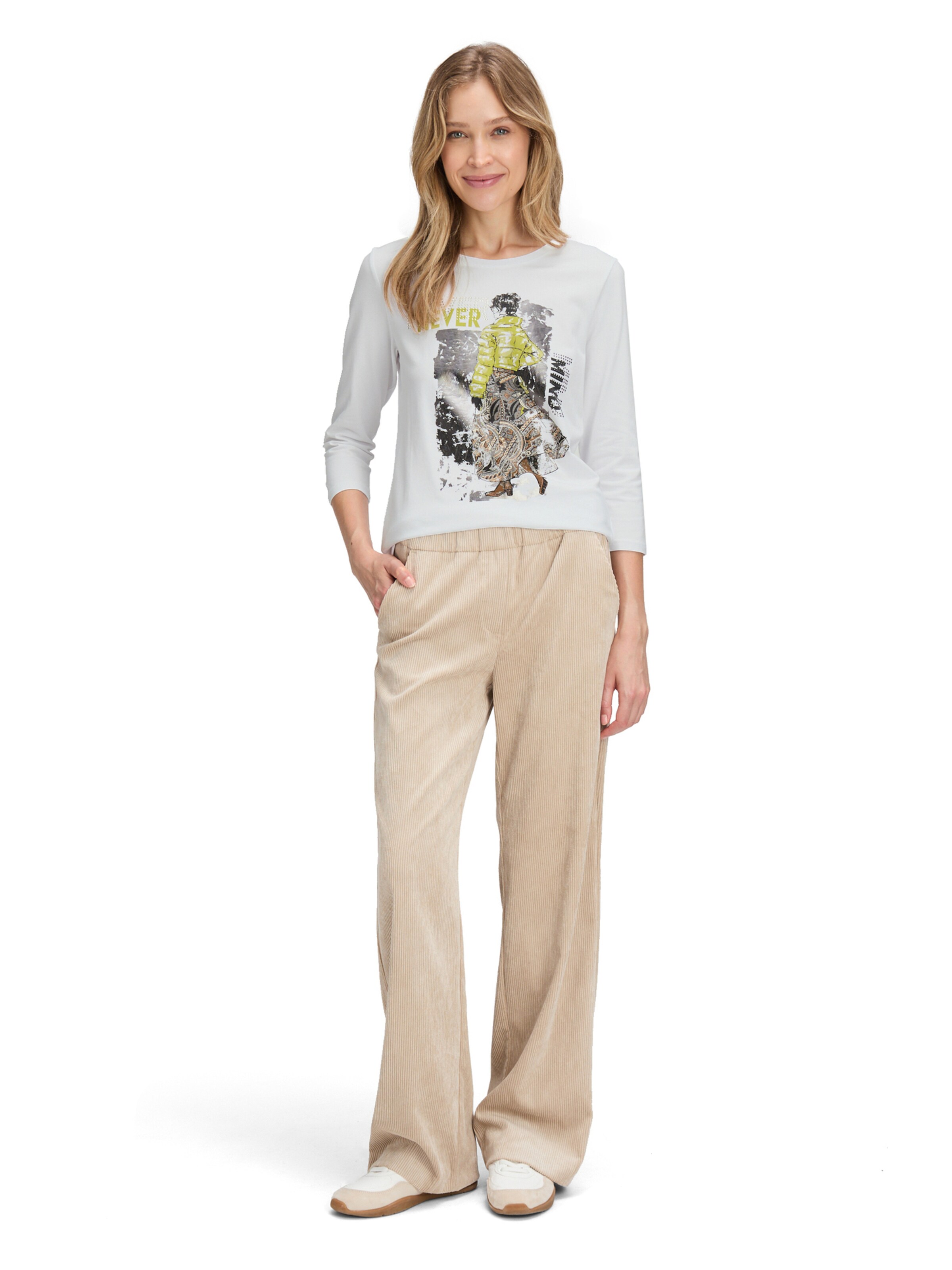 T-shirt Betty Barclay en blanc