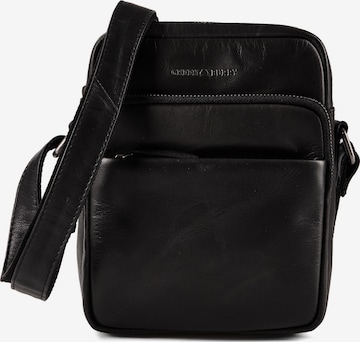 Borsa a tracolla 'Fiorentina' di GREENBURRY in nero: frontale