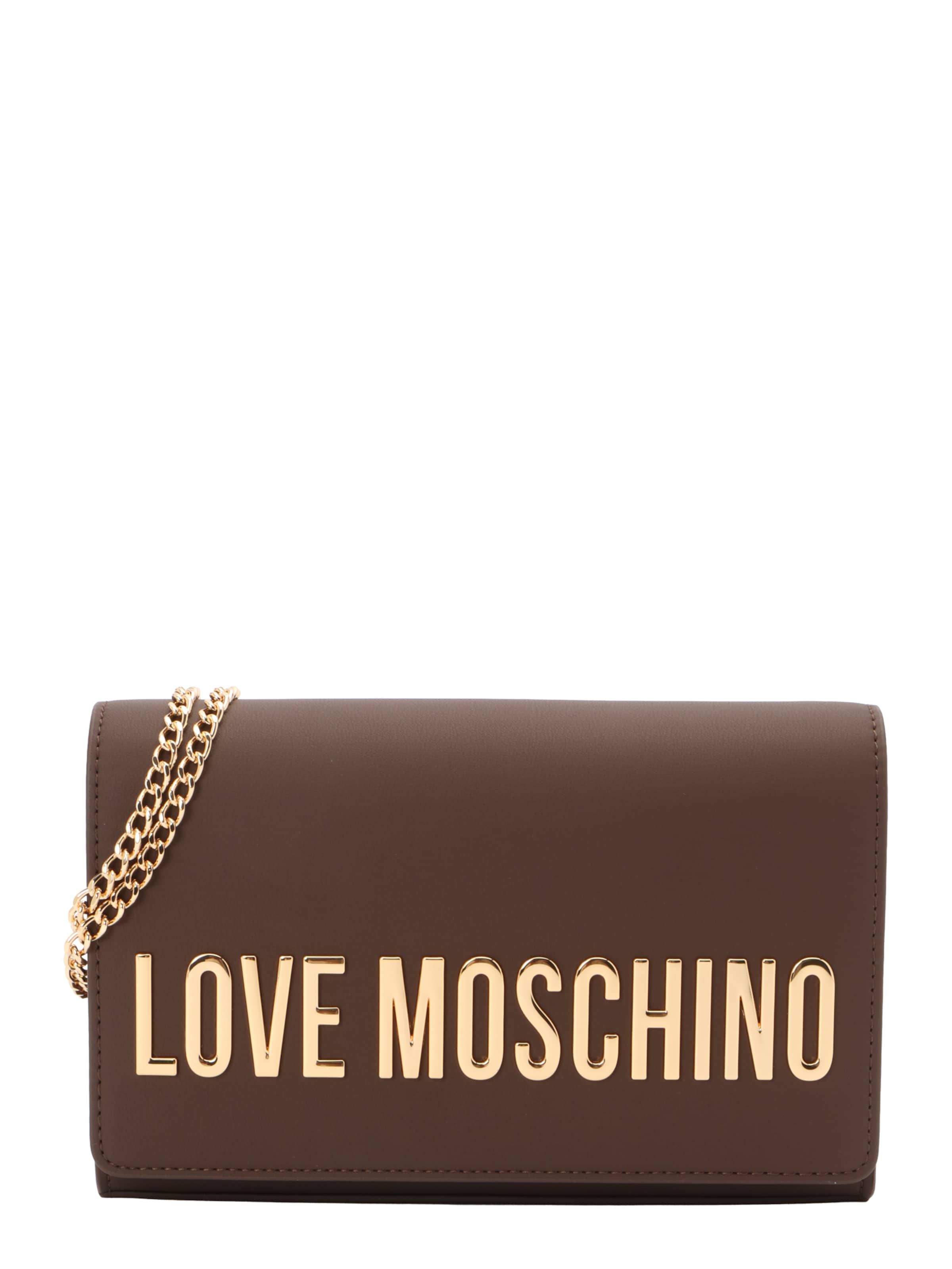 Love Moschino Schoudertas in Bruin: voorkant
