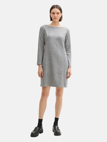 TOM TAILOR Knit dress in Grey