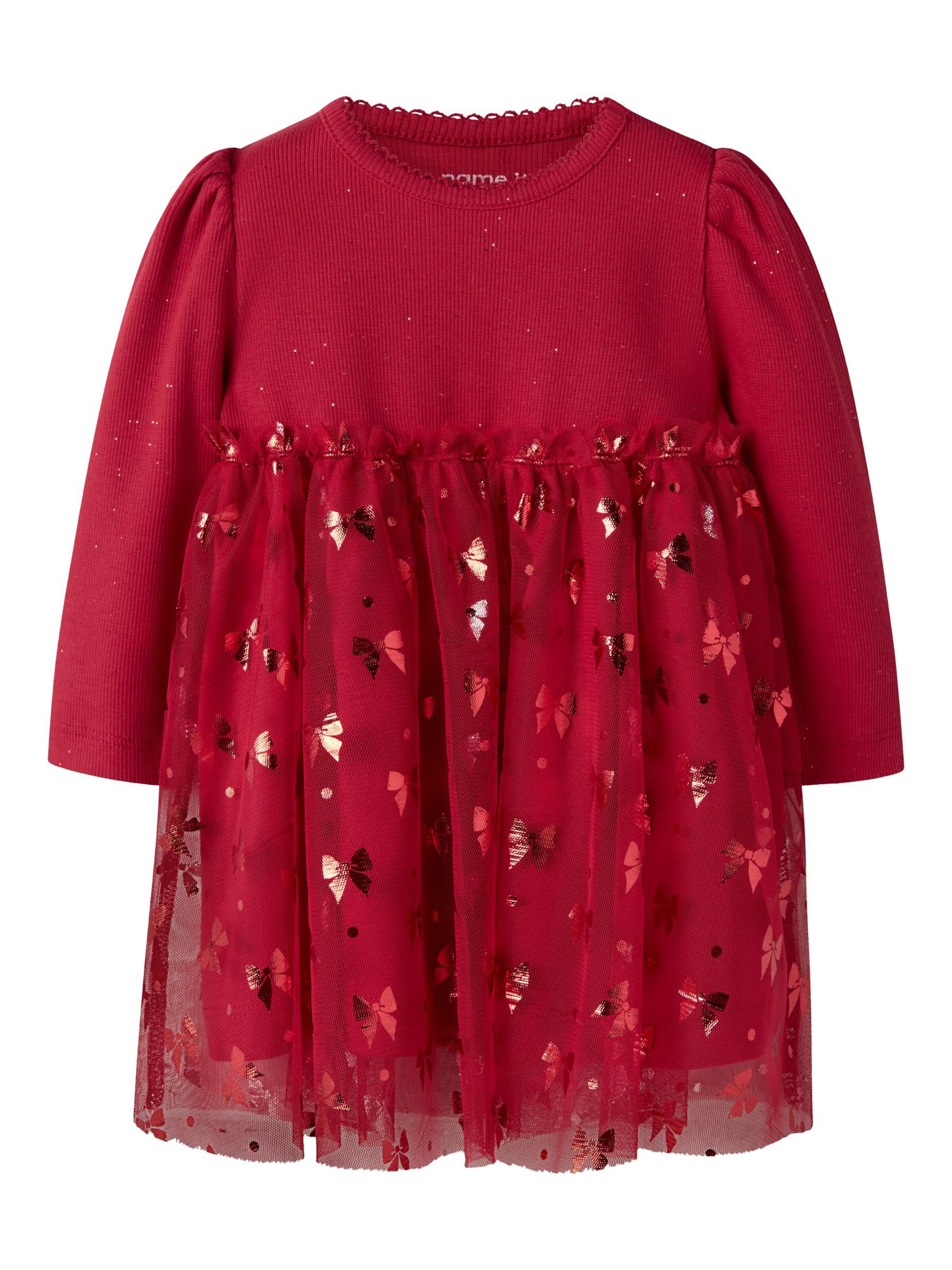 Robe 'NBFRosally' NAME IT en rouge : devant