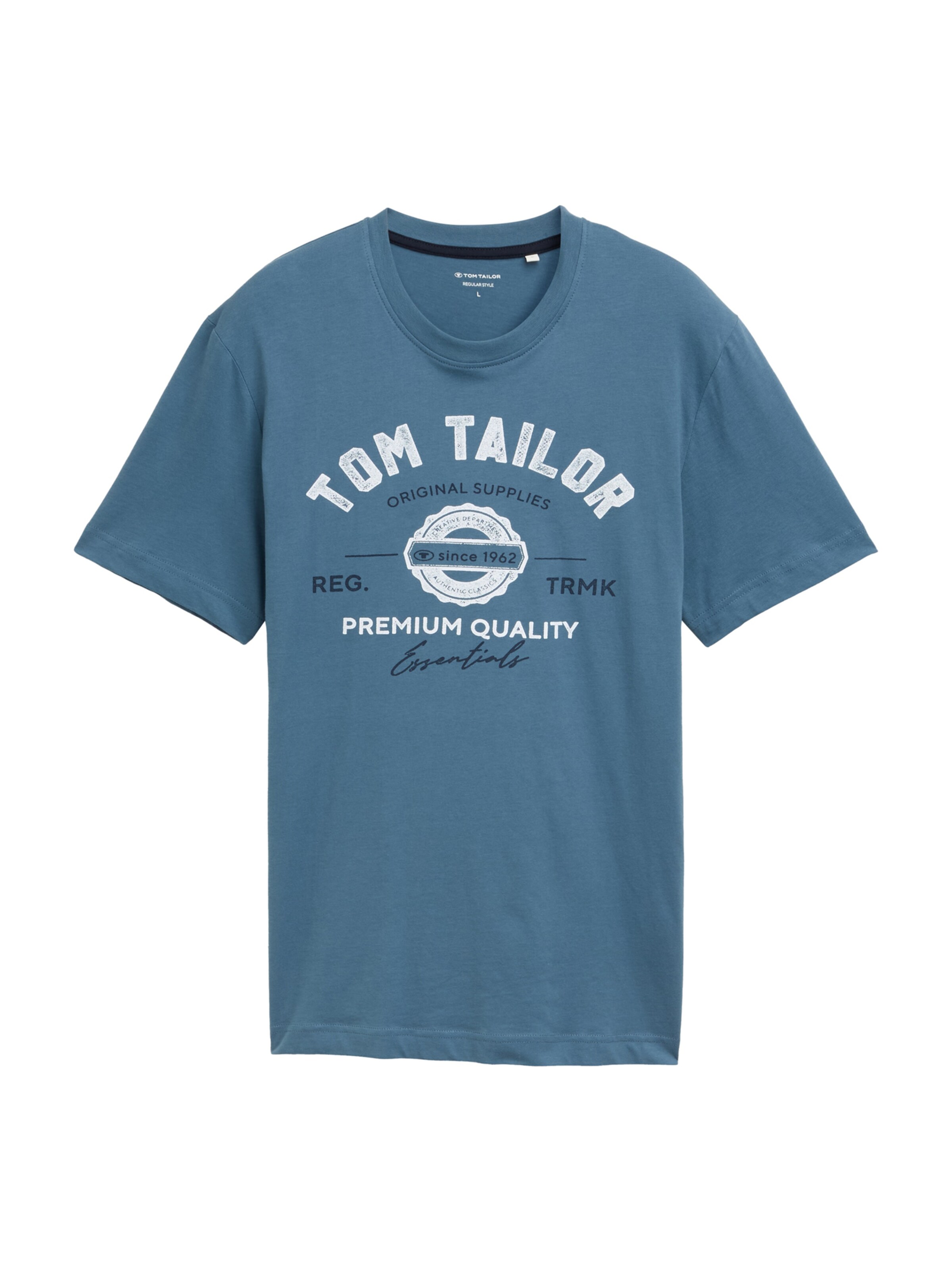 TOM TAILOR Koszulka w kolorze niebieski: przód