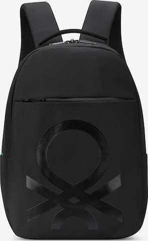 Delsey Paris Backpack in Black: front