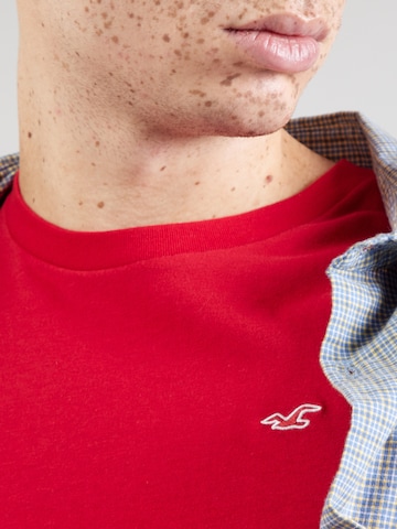 HOLLISTER Футболка в Красный