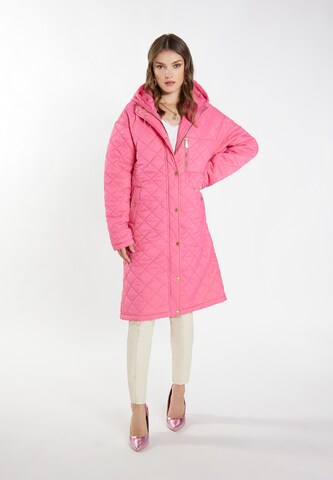 faina Between-Seasons Coat 'Tylin' in Pink