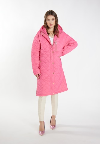 Manteau mi-saison 'Tylin' faina en rose