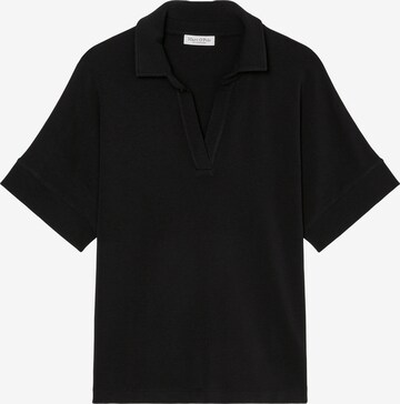 Marc O'Polo Shirt in Zwart: voorkant