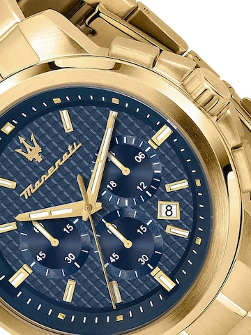 Maserati Analoog horloge in Goud