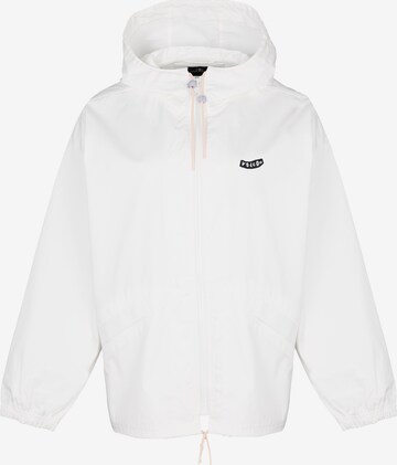 Veste outdoor 'Play'n Cheel' Volcom en blanc : devant