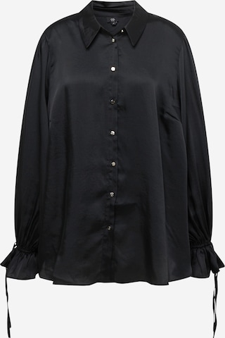 River Island Plus Blouse in Black: front