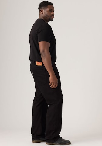 Levi's® Big & Tall Štandardný strih Džínsy '501® Original' - Čierna