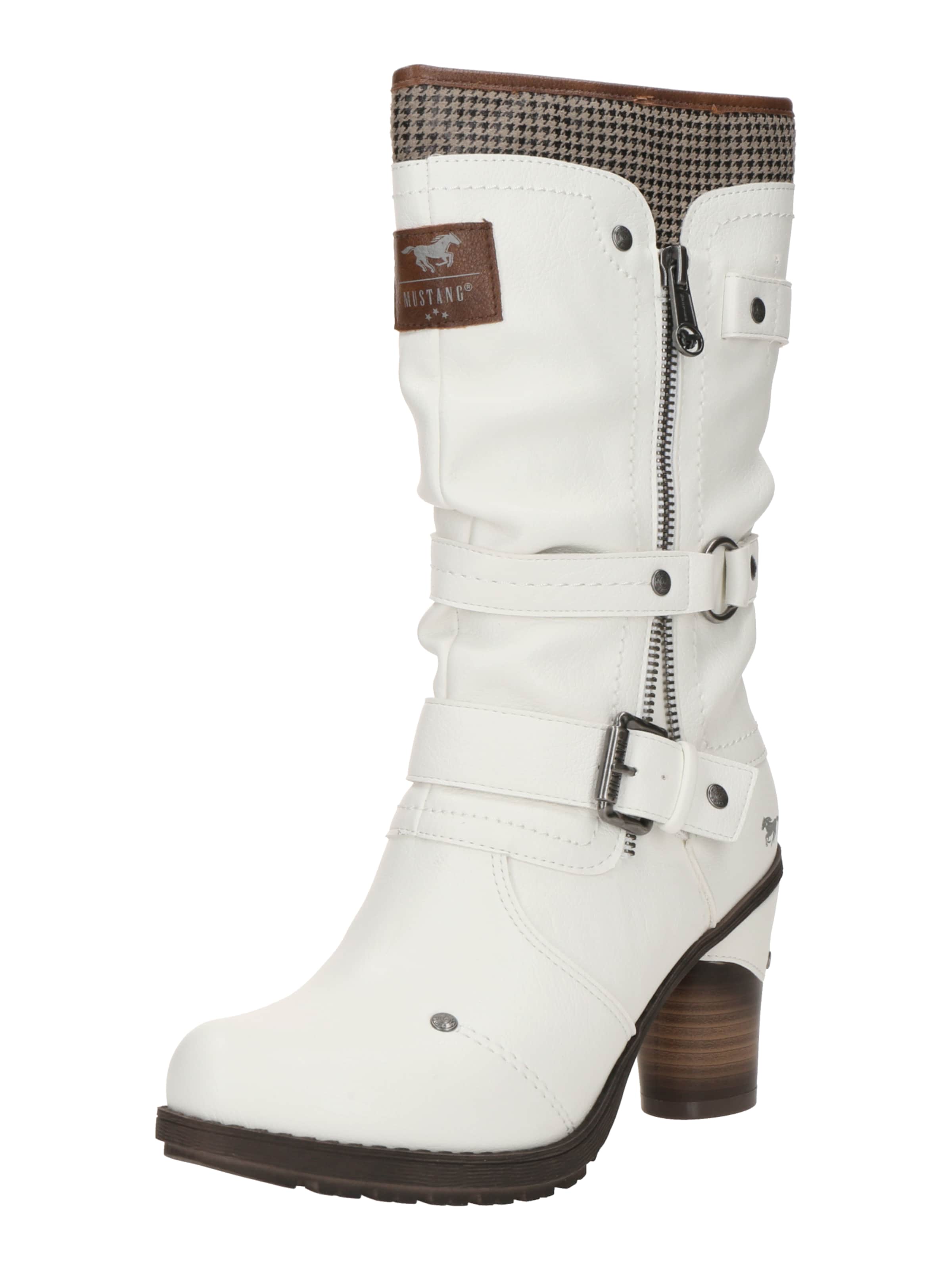 MUSTANG Boot in White: front