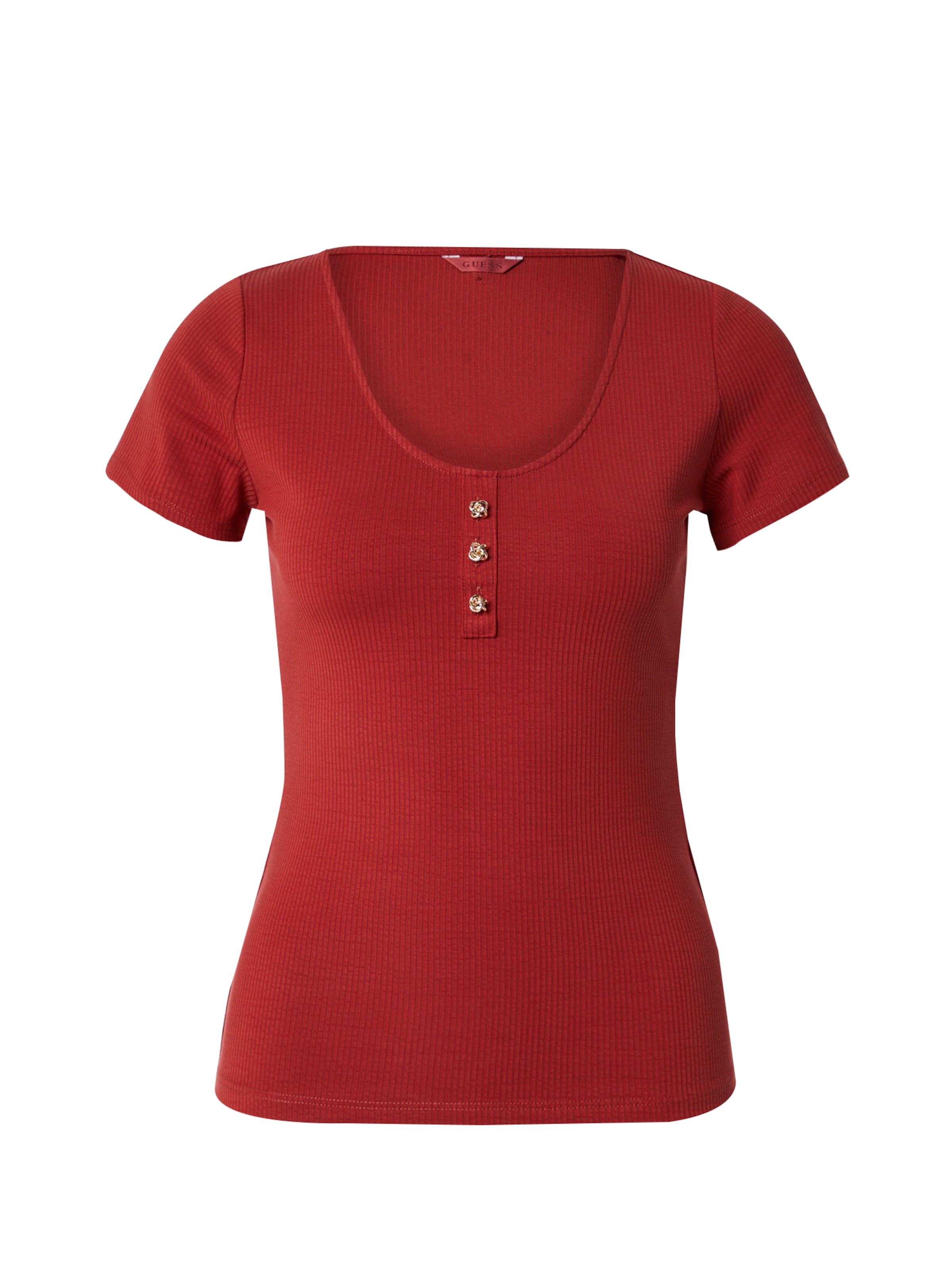 GUESS T-Shirt 'KARINA' in Rot: Vorderseite