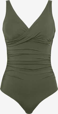 SEA LEVEL Badpak 'Essentials Edit' in Groen: voorkant