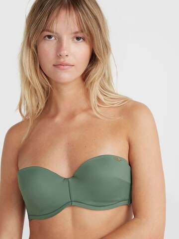 O'NEILL Bandeau Bikini Top 'Havaa' in Green: front