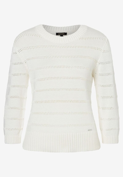 MORE & MORE Sweter 'Ajour' w kolorze ecrum, Podgląd produktu