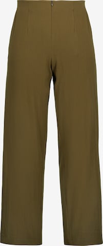 Ulla Popken Wide leg Pants in Green: front