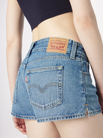 LEVI'S ® Loosefit Jeans 'Superlow Short' in Blau