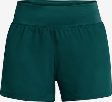 UNDER ARMOUR Regular Workout Pants 'RUN STAMINA' in Green: front