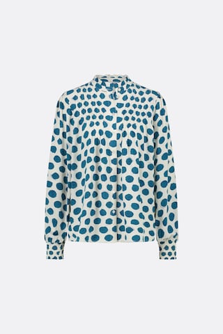 Fabienne Chapot Blouse 'Lucky' in Blauw: voorkant