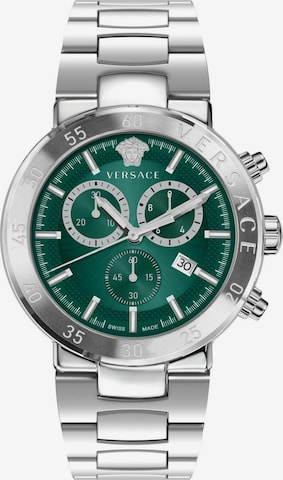 VERSACE Analoguhr in Silber: Vorderseite