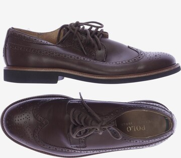Polo Ralph Lauren Flats & Loafers in 43 in Brown: front