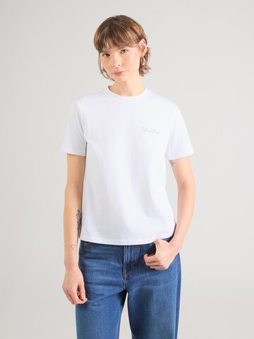 Calvin Klein Μπλουζάκι 'Classic' σε λευκό: μπροστά