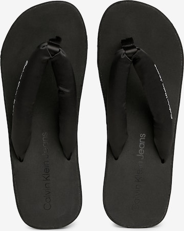 Flip-flops de la Calvin Klein Jeans pe negru